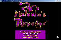 Legends of kyrandia 3 - malcolms revenge (main menu)