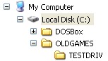 mount dosbox